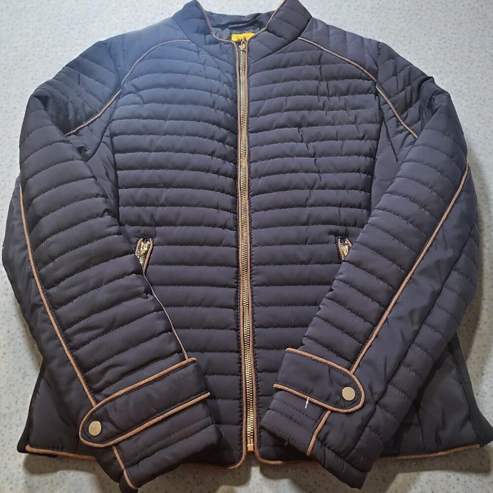 Daisy women’s quilted, lightweight warm jacket‎ in size L, Navy blue - Picture 3 of 11